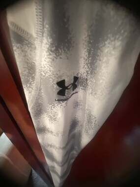 Under Armour Compression Leggings White Gray Camo Size XS